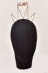 CROWN WITH GLAM WRITING AND STONES - Barrus London